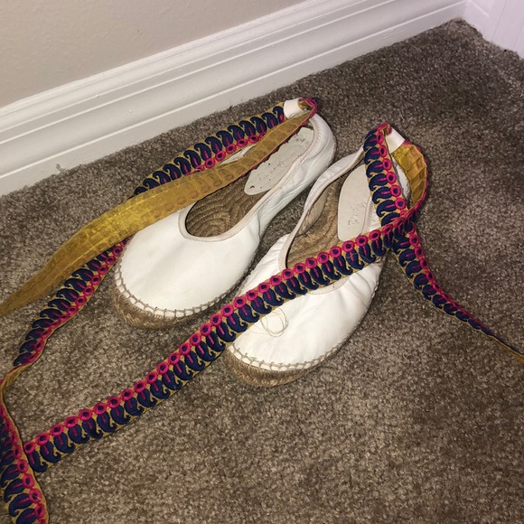 Free People Ankle Wrap Flats - Picture 2 of 4